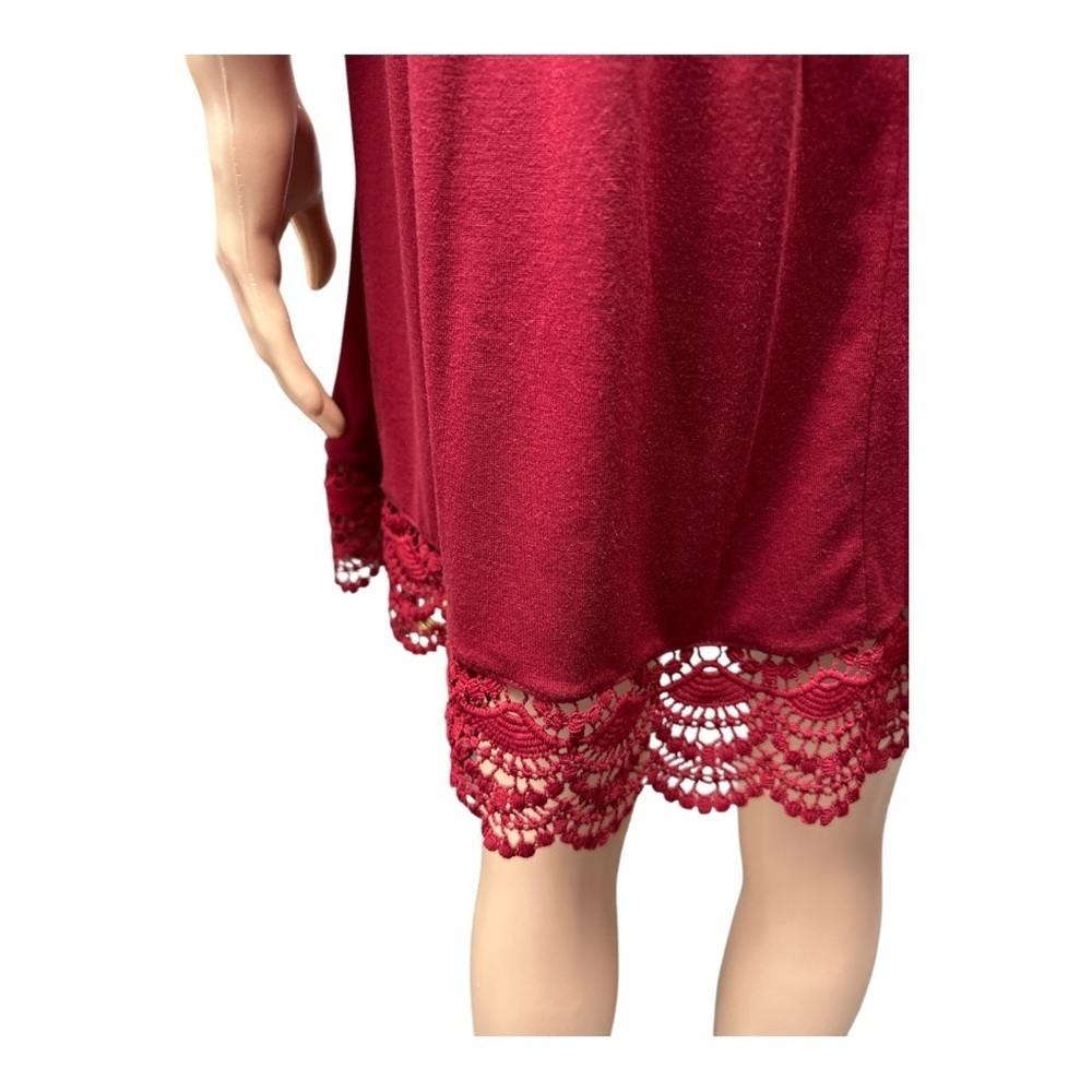 Shein - New In Bag - Chic Red Sleeveless Dress size Small - Picture 3 of 3